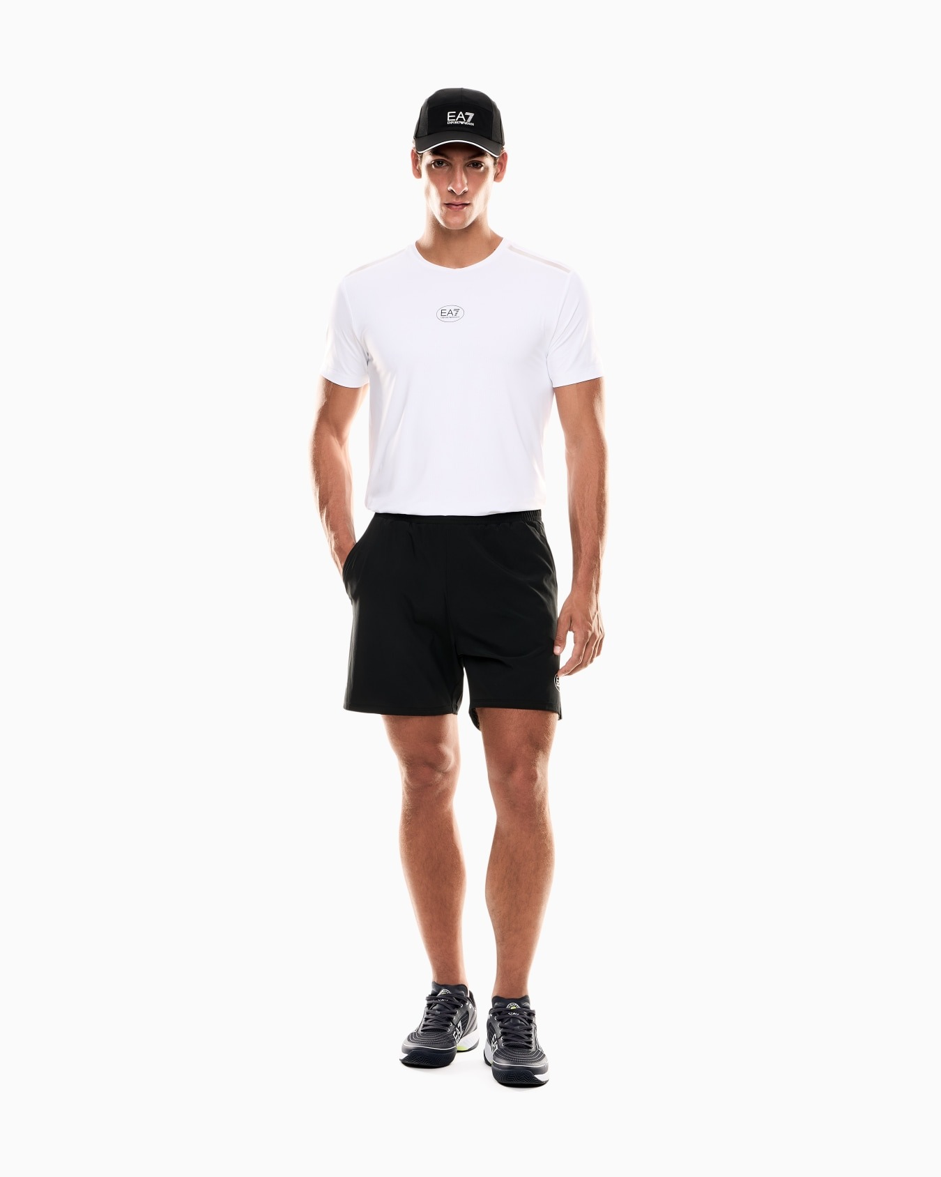 Pantalones cortos Tennis Negros (4)