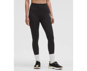 Leggins Lululemon Wunder Train HR Tight 25  Negro