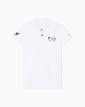 Polo Mujer EA7 Ventus7 Blanco