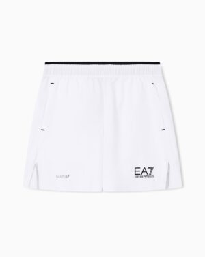Shorts EA7 Ventus7 Tennis Pro Blanco