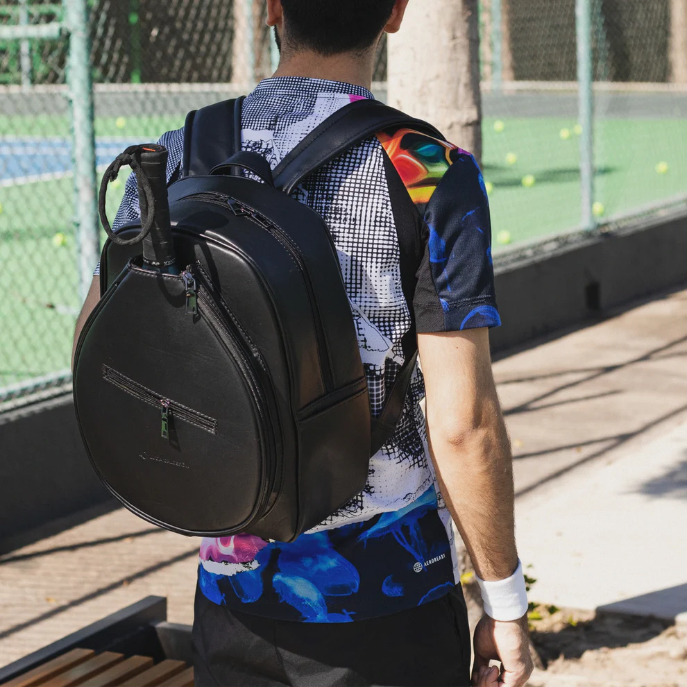 Mochila Lucía Calderón Padel Negra - Imagen 4