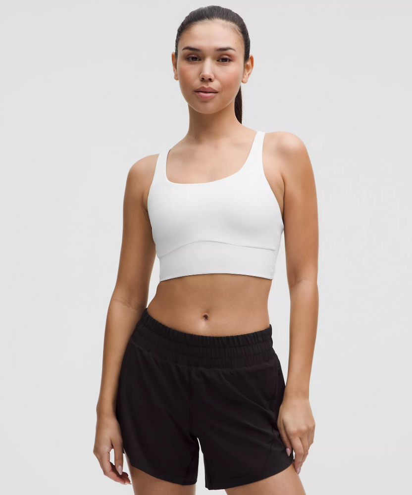 Top Lululemon Energy Longline Blanco