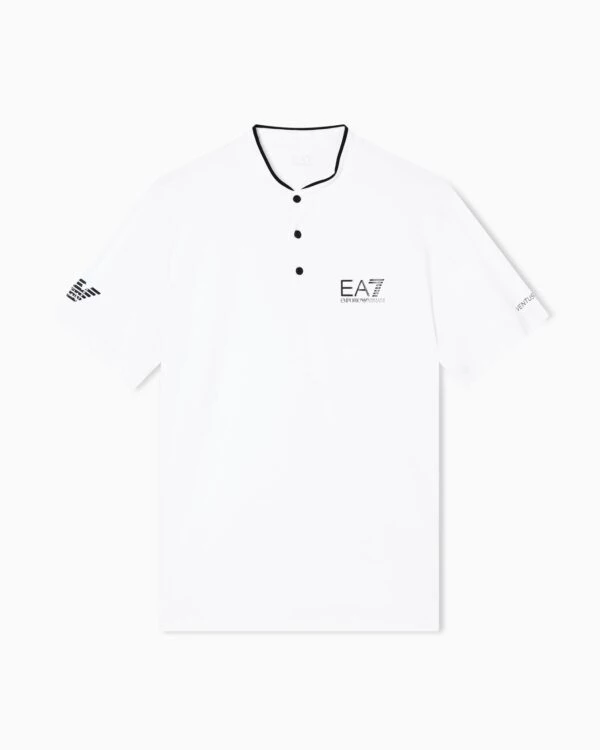 Playera Hombre EA7 VENTUS7 SERAFINO Blanco