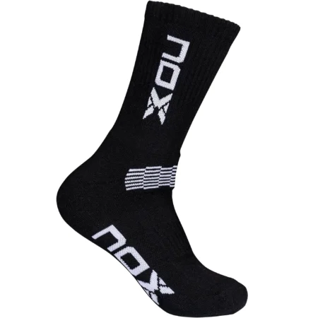 Calcetines Técnicos Nox Media Caña Negro/Blanco