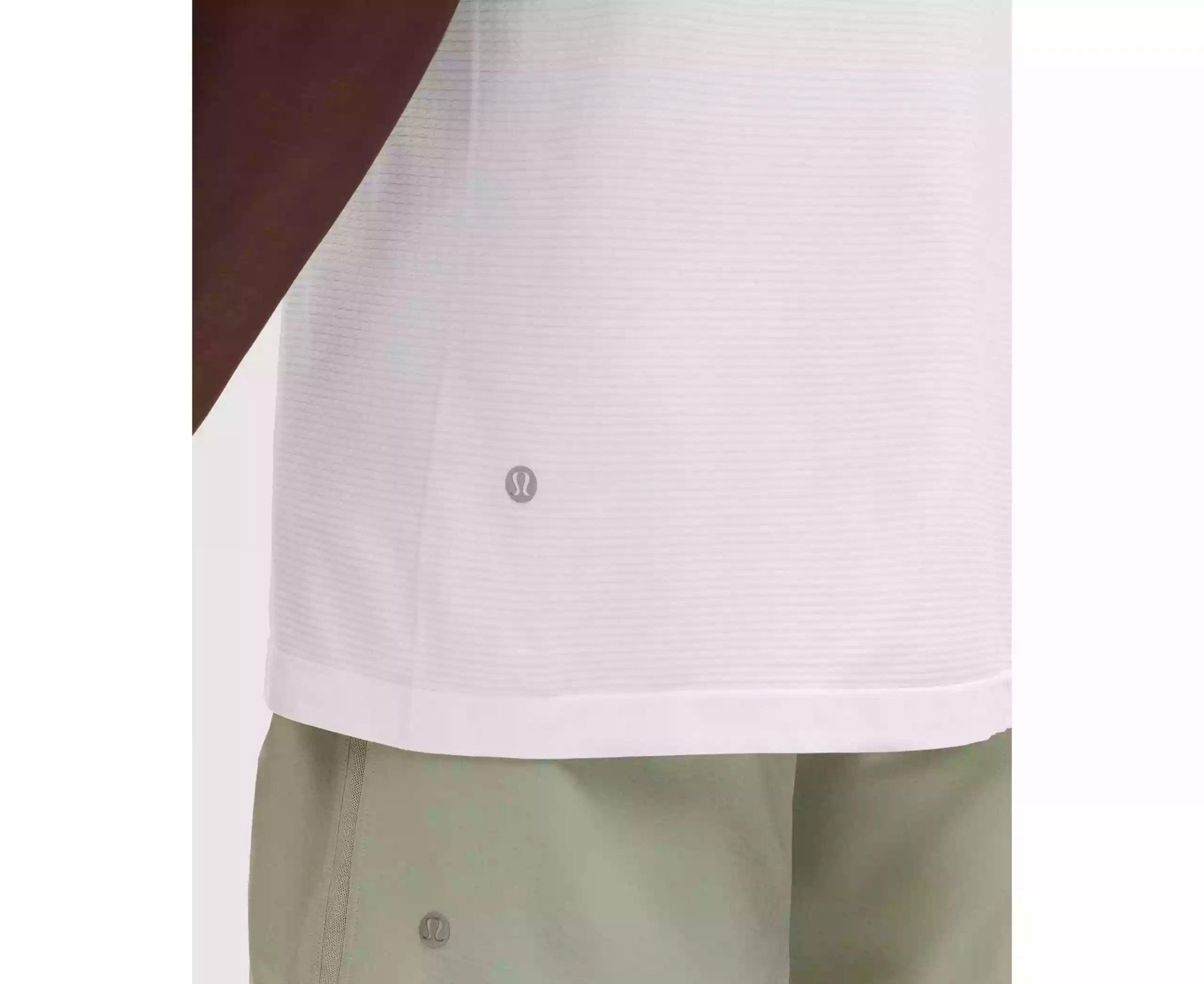 Playera Lululemon Metal Vent Tech Short-Sleeve Shirt 3.0 Hombre Blanco - Imagen 6
