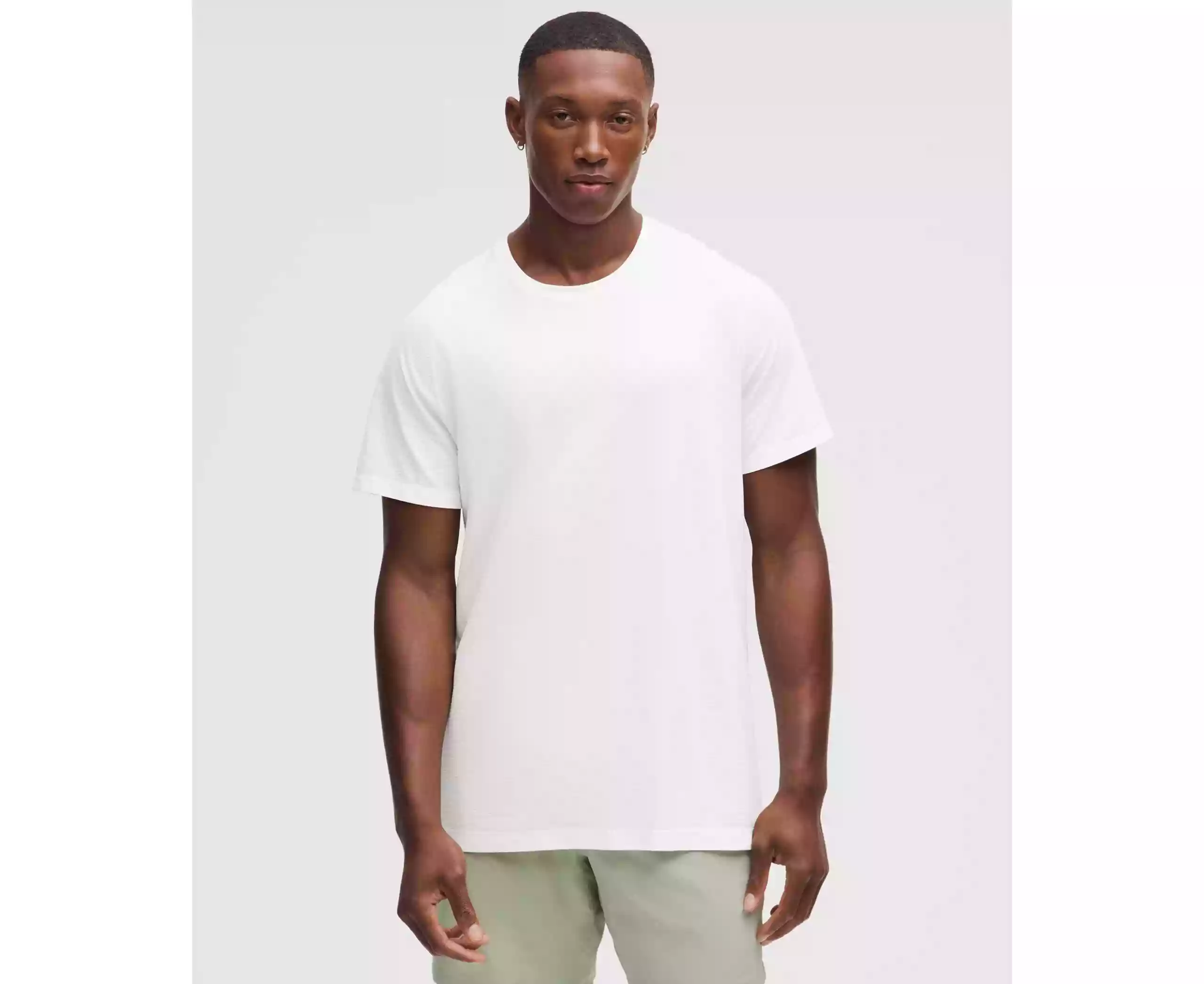 Playera Lululemon Metal Vent Tech Short-Sleeve Shirt 3.0 Hombre Blanco