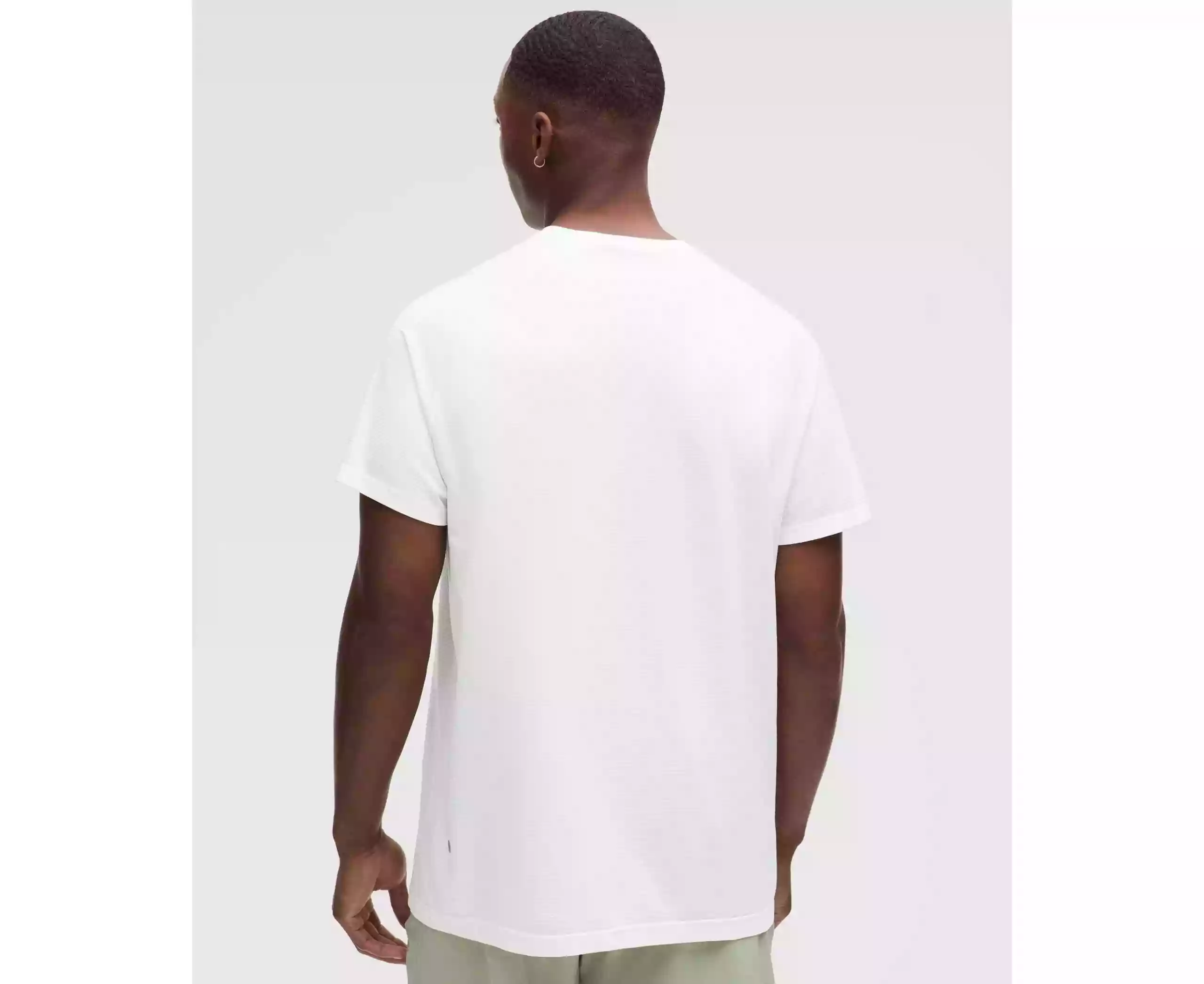 Playera Lululemon Metal Vent Tech Short-Sleeve Shirt 3.0 Hombre Blanco - Imagen 2