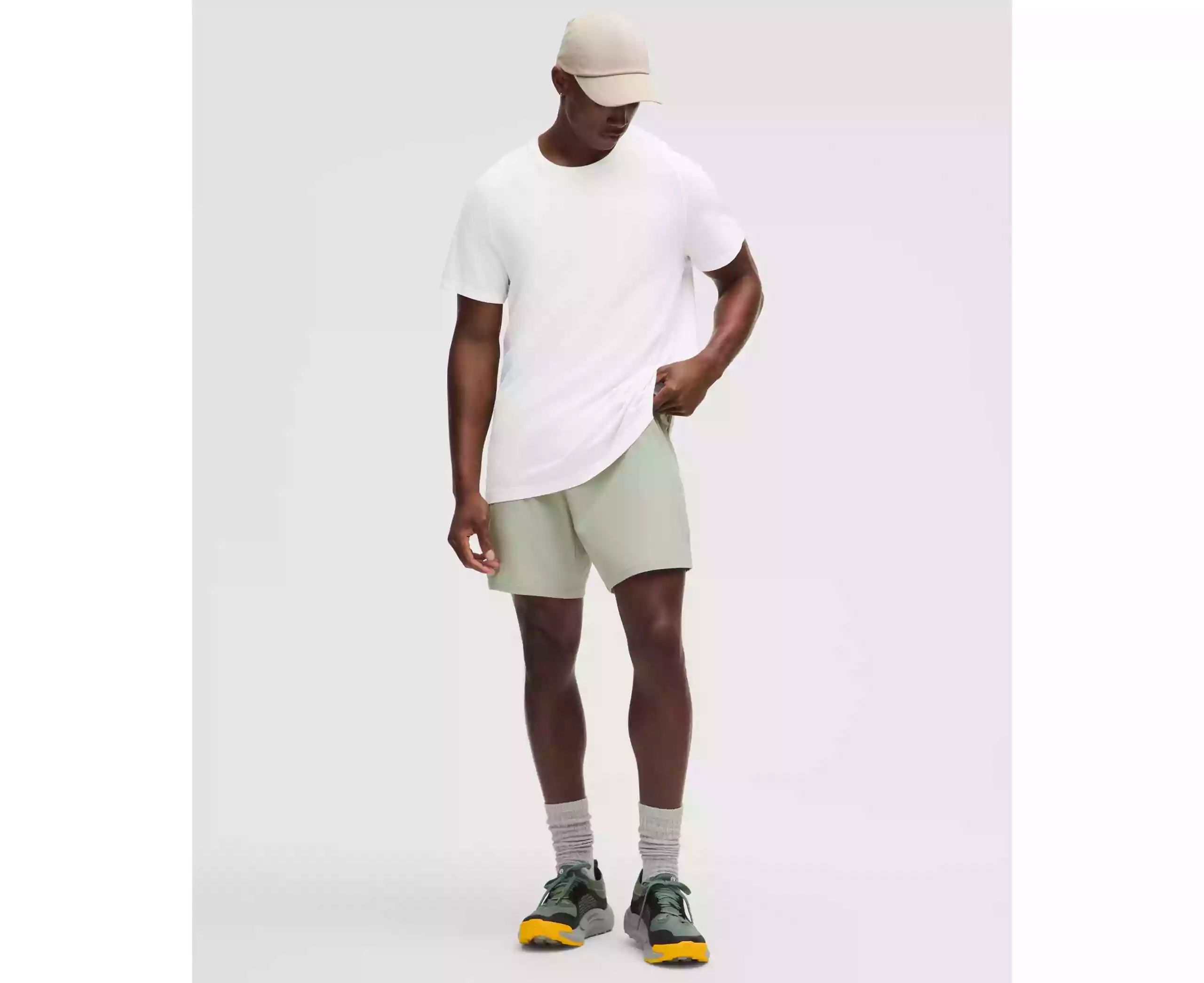 Playera Lululemon Metal Vent Tech Short-Sleeve Shirt 3.0 Hombre Blanco - Imagen 3