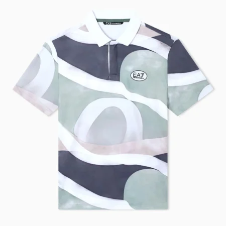 Polo Hombre  EA7 Ventus7 Tennis Pro Verde Fancy