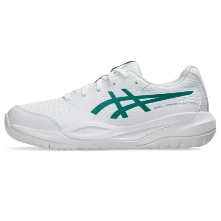 Calzado Asics Gel Resolution X GS Blanco Verde