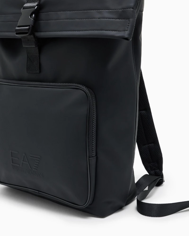 Mochila en tejido engomado EA7 - Imagen 4