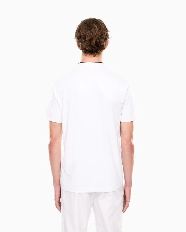 Playera Hombre EA7 VENTUS7 SERAFINO Blanco - Imagen 4