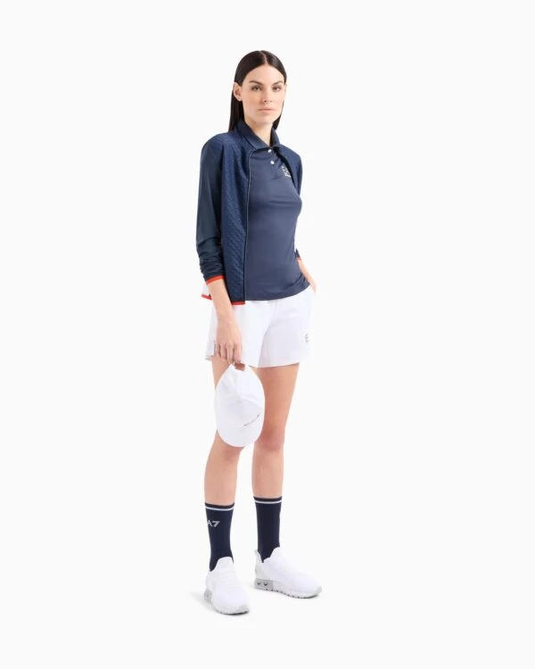 Polo Mujer EA7 MULTI-SPORT VENTUS7 Navy Blue - Imagen 3