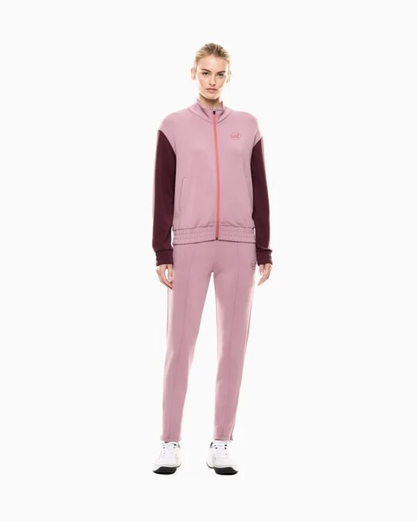 Tracksuit Mujer EA7 TENNIS PRO FREESTYLE Bordeaux - Imagen 2