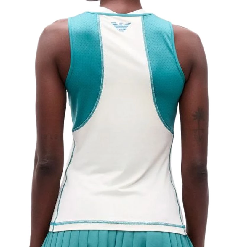 Top Mujer EA7 Tennis Pro Ventus7 Hydro/Tofu - Imagen 3