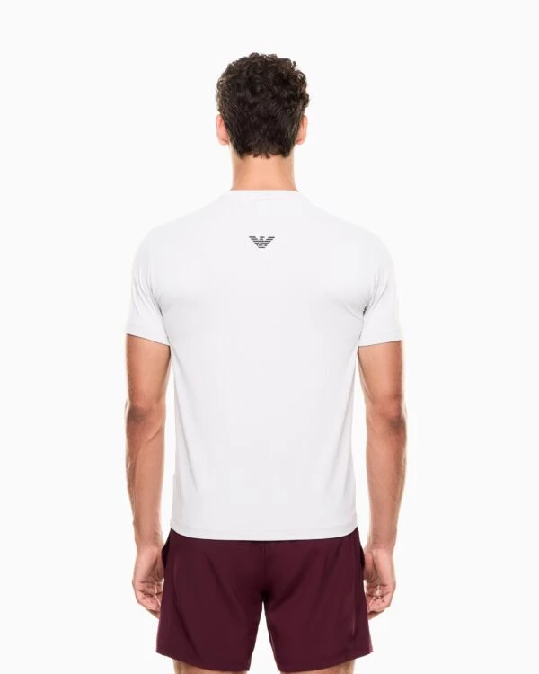 Playera Hombre EA7 TENNIS PRO Blanco - Imagen 5