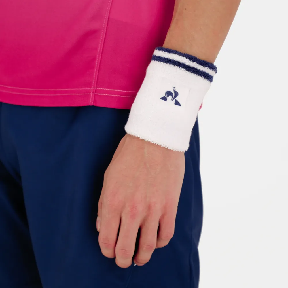 Muñequera Le Coq Sportif Blanca - Imagen 3