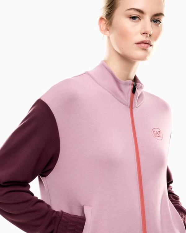 Tracksuit Mujer EA7 TENNIS PRO FREESTYLE Bordeaux - Imagen 4