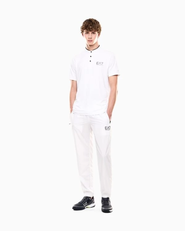 Playera Hombre EA7 VENTUS7 SERAFINO Blanco - Imagen 3