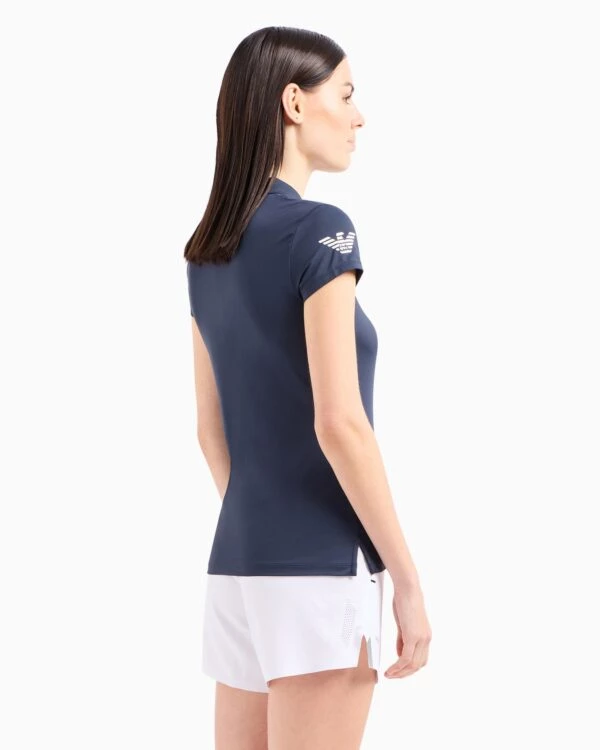 Polo Mujer EA7 MULTI-SPORT VENTUS7 Navy Blue - Imagen 4