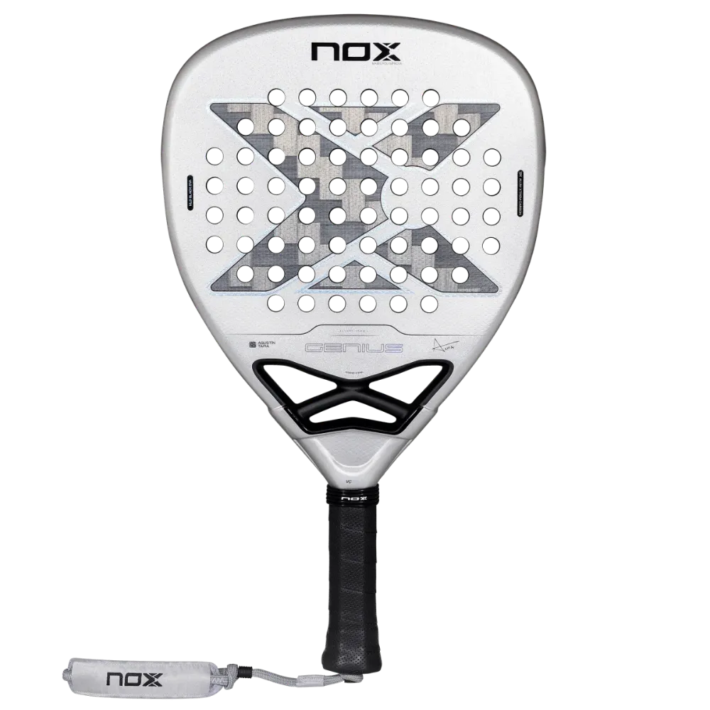 Pala NOX Genius Attack 12K Alum XTREM by Agustín Tapia 2027